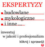 ekspertyzy mykologiczne, ekspertyzy budowlane